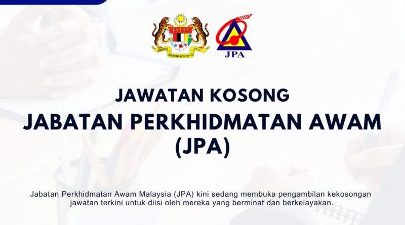 Jabatan Perkhidmatan Awam (JPA)