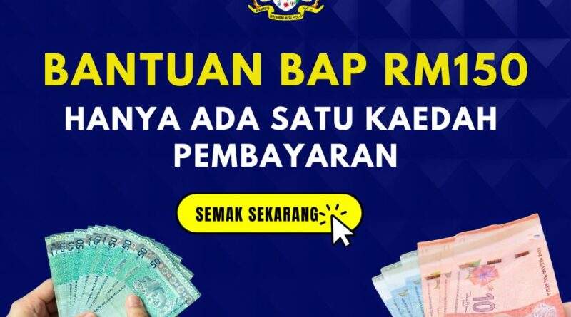 Bantuan BAP RM150