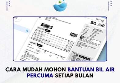 Cara Mudah Mohon Bantuan Bil Air Percuma Setiap Bulan bil air percuma