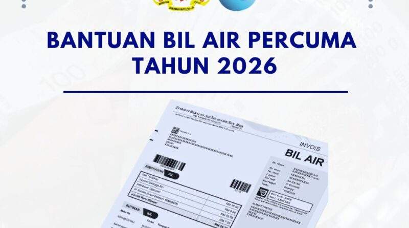 Bantuan Bil Air Percuma