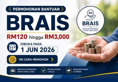 Permohonan Bantuan BRAIS RM120 hingga RM3,000 Dibuka Pada 1 Jun 2026: Ini Cara Memohon Bantuan BRAIS