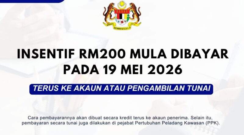 Insentif RM200