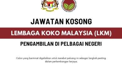 Jawatan Kosong Lembaga Koko Malaysia (LKM): Pengambilan di Pelbagai Negeri Lembaga Koko