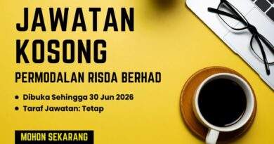 Jawatan Kosong Permodalan RISDA Berhad: Permohonan Dibuka Sehingga 30 Jun 2026 Permodalan RISDA