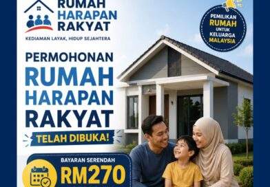Permohonan Rumah Harapan Rakyat Telah Dibuka: Bayaran Serendah RM270 Sebulan rumah harapan rakyat
