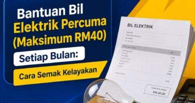 Bantuan Bil Elektrik Percuma (Maksimum RM40) Setiap Bulan: Cara Semak Kelayakan