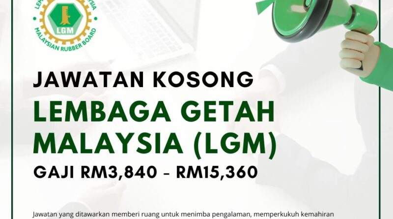 Jawatan Kosong Lembaga Getah