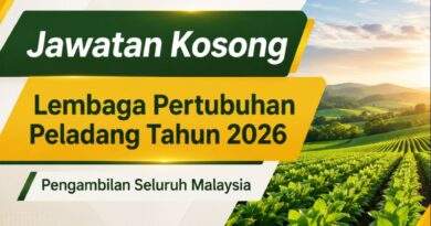 Jawatan Kosong Lembaga Pertubuhan Peladang Tahun 2026: Pengambilan Seluruh Malaysia Jawatan Kosong Lembaga Pertubuhan Peladang