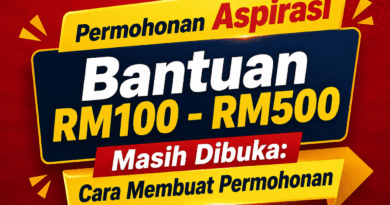 Permohonan Aspirasi Bantuan RM100 – RM500 Masih Dibuka: Cara Membuat Permohonan Aspirasi Bantuan