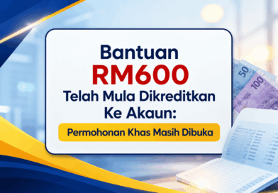 Bantuan RM600 Telah Mula Dikreditkan Ke Akaun: Permohonan Khas Masih Dibuka Bantuan RM600