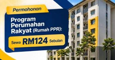 Permohonan Program Perumahan Rakyat (Rumah PPR): Sewa RM124 Sebulan Rumah PPR