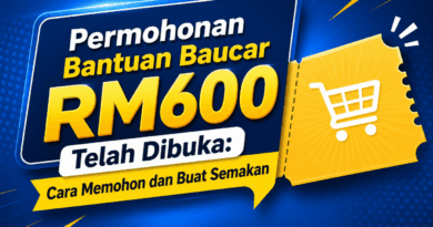 Permohonan Bantuan Baucar RM600 Telah Dibuka: Cara Memohon dan Buat Semakan Bantuan Baucar RM600
