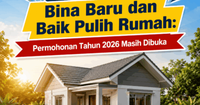 Bantuan Bina Baru dan Baik Pulih Rumah: Permohonan Tahun 2026 Masih Dibuka Bantuan Bina
