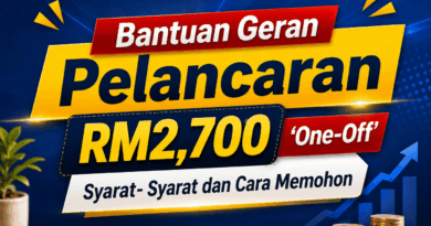 Bantuan Geran Pelancaran RM2,700 ‘One-Off’: Syarat- Syarat dan Cara Memohon Bantuan Geran Pelancaran