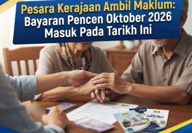 Pesara Kerajaan Ambil Maklum: Bayaran Pencen Oktober 2026 Masuk Pada Tarikh Ini Pesara Kerajaan Ambil Maklum: Bayaran Pencen Oktober 2026 Masuk Pada Tarikh Ini