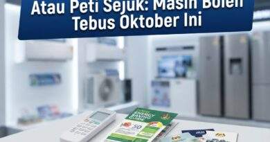 Rebat RM200 Beli Aircond Atau Peti Sejuk: Masih Boleh Tebus Oktober Ini Rebat RM200 Beli Aircond Atau Peti Sejuk: Masih Boleh Tebus Oktober Ini