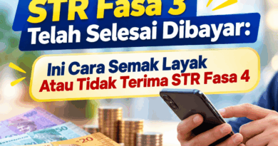STR Fasa 3 Telah Selesai Dibayar: Ini Cara Semak Layak Atau Tidak Terima STR Fasa 4 str fasa